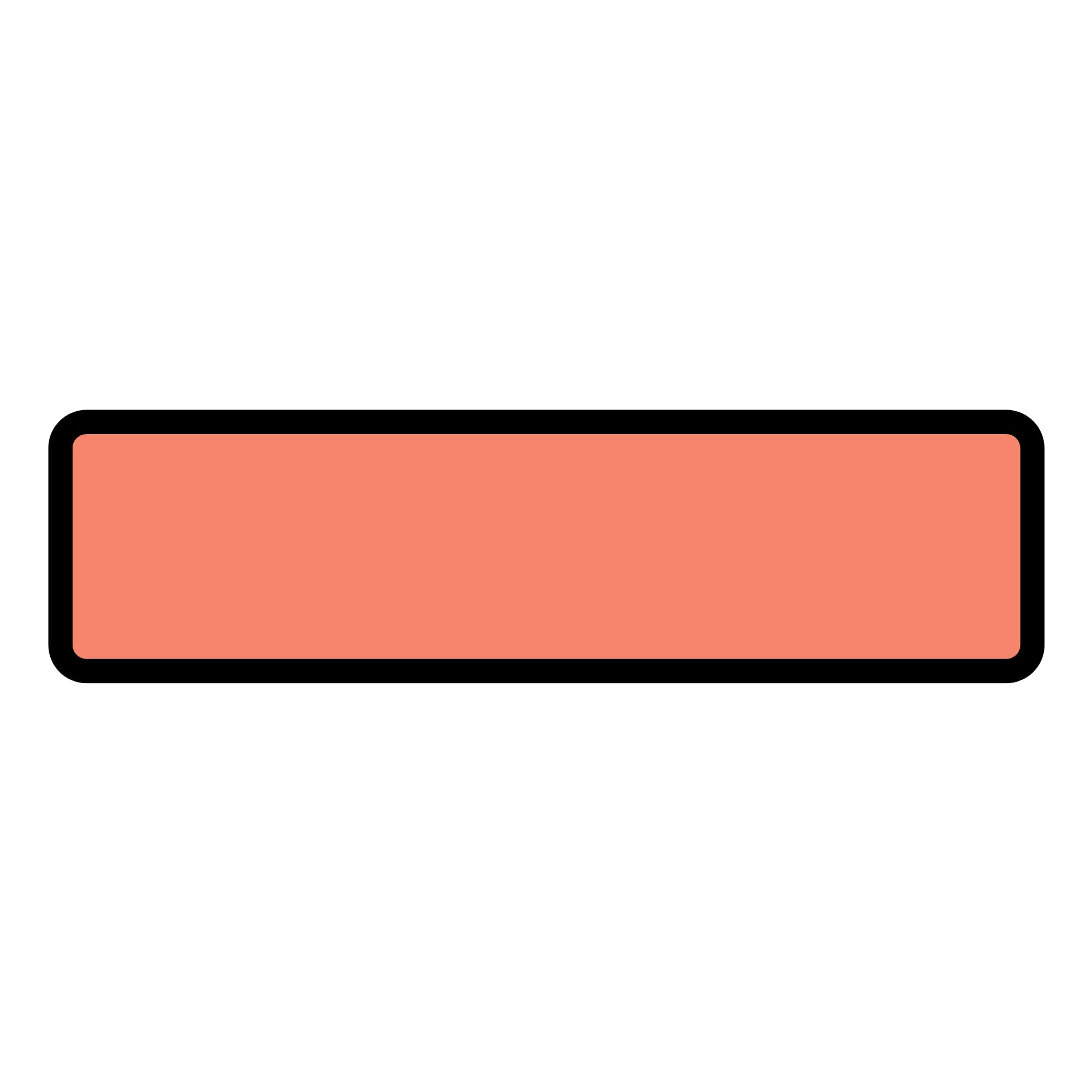 Nursing Binder Spine Stickers, Doctor Stuff File Folder Chart Labels, DR1782, Blank Salmon, 5-3/8" x 1-3/8", 200 per Roll – for Organizing Patient