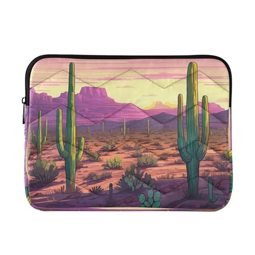 Funda para portátil Desert Cactus 13-14 pulg impermeable miniatura 1