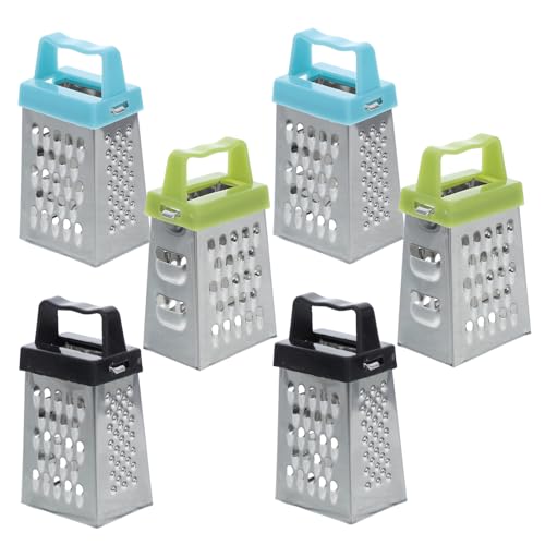 Mini Rallador de Queso y Verduras, Set 6pzas Acero miniatura 1