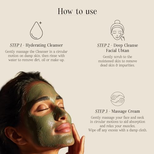 Image of Shankara Kumkumadi Facial Kit for Instant Radiance & Anti-pigmentation | Ayurveda based facial with 6 Step regime for natural golden glow, reducing dark spots & fine lines, skin firmness and Nourishment | Unisex and For All Skin Types-1 Pack(27ml+9gm)
