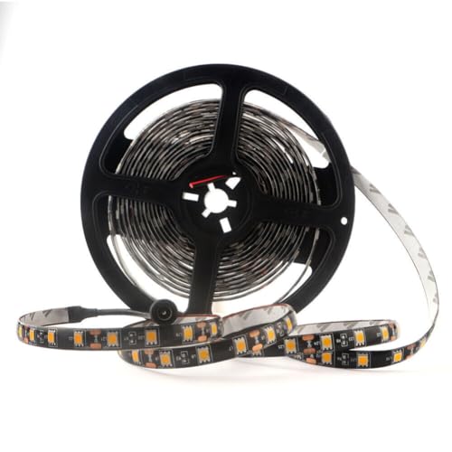 Tira LED flexible 5M 300SMD 5050 color ámbar impermeable miniatura 3