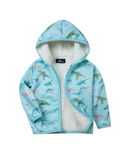 Image of V VALANCH Toddler Fleece Jacket Boys Girls Zip Up Hoodie Sweatshirt | Full Fleece Lining Throughout, Thick Warm, Cartoon, for Casual, School, Outerwear, Winter