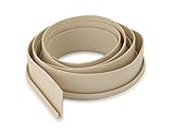  FEZ Gummi - Keder für Lenkerabdeckung, elfenbein, 1 Meter - für Simson KR51 Schwalbe, SR4-2 Star, SR4-3 Sperber, SR4-4 Habicht
