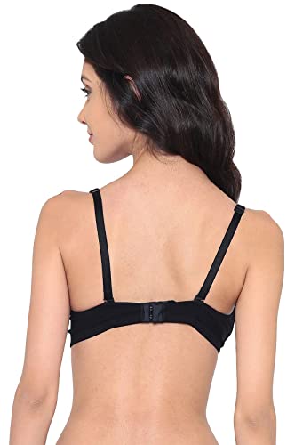 Image of Laavian Women's Cotton Non Padded Non-Wired Shaper T-Shirt Bra