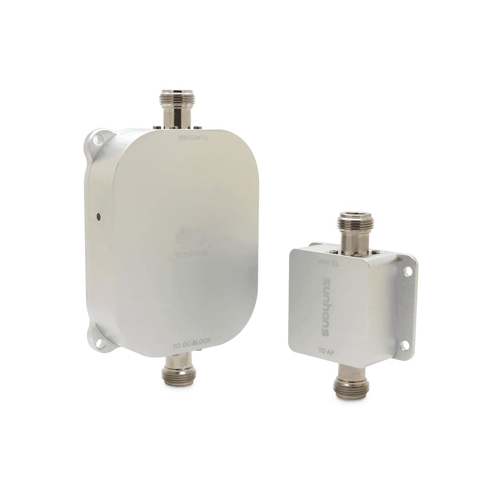 2.4G/5.8GHz Dual Band 4000mW 36dBm Amplificatore Ripetitore Extender Segnale WiFi Esterno per Casa, Ufficio, UAV, Telecamere IP, Attrezzatura RC