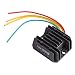 Yosoo 12V 300W Wind Turbine Generator Charge Controller Wind Generator Rectifier Portable Wind Charge Controller (Single Phase)
