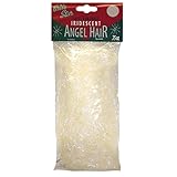 Brite Star Decorations Iridescent Angel Hair Christmas Décor, White