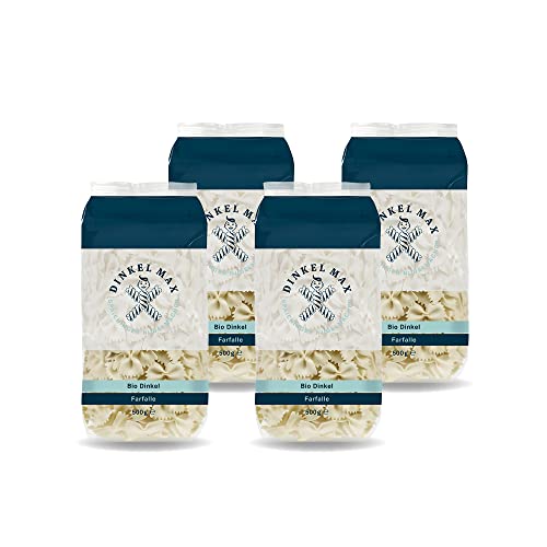 Dinkel Max 02138520_1 DINKEL MAX Bio Farfalle , 4er Pack (4x500g) Cover