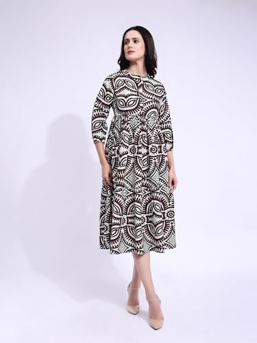 Image of PURVAJA Women's Maxi Cotton Blend Dress