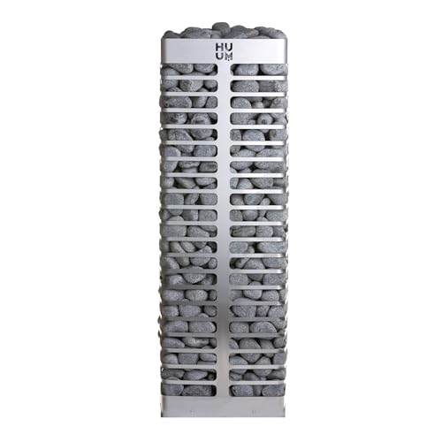HUUM Steel 6 - Sartén para sauna finlandesa (6 kW)