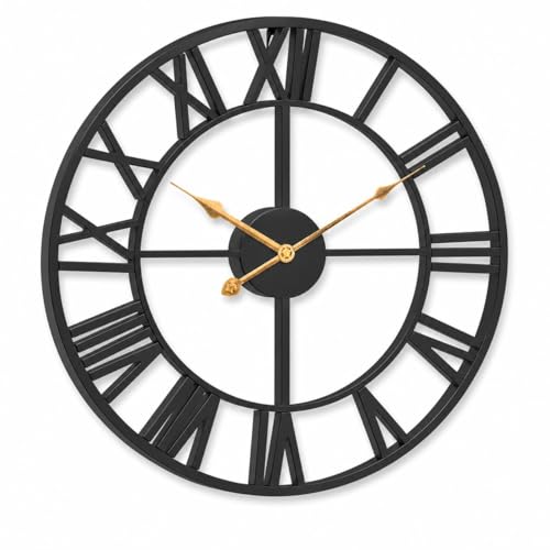 【La Nostra Promessa e Garanzia di Servizio】Riceverai un orologio da parete vintage decorativo Pytha Sight da 35cm, un gancio e l’accesso al nostro servizio clienti di alta qualità, sia prima che dopo l’acquisto. Se il grande orologio nero non dovesse funzionare correttamente, ti preghiamo di contattarci. Il nostro team è impegnato a offrirti un’esperienza post-vendita soddisfacente, con risposte entro 24 ore