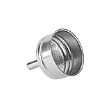 10 Tassen Bialetti STD Trichter, Edelstahl, rostfrei, 9 cm