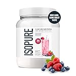 Isopure Clear Whey Isolate Protein Powder, Lactose Free, Gluten Free, Naturally Flavored, Mixed Berry, 20g Protein Per Serving, 14.1 Oz, 16 Servings (Packaging May Vary) - Image 2