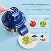 Electric Grape Peeling Machine, Garlic Peeler, Tomato Peeler, Blue, Metal Blade, ABS Body, Automatic, Fruit & Vegetable