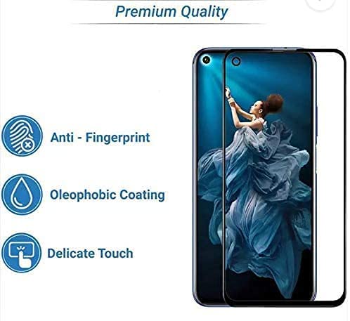 Image of Screen Protector for Realme GT Neo 2T 5G (Black) Tempered Glass Edge-to-Edge 6D Screen Guard With Installation Kit