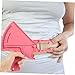FOMIYES Skinfold Caliper Fat Measurement Tool for Accurate Testing Portable Body Measuring Accessory for Arms Thighs Waist and HIPS Compact Design for Easy Use and Carry Pink