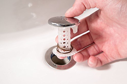 Tubshroom And Sinkshroom Drain Protectors Hair Catchers For Bathtubs And Sinks, Chrome #TOP7