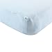Touched by Nature Organic Cotton Fitted Crib Sheet, Blue