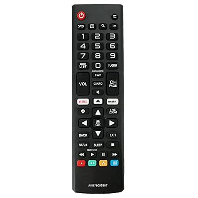 AKB75095307 Replacement Remote Control fit for LG TV 70UJ6570 32LJ550M 49UJ6200 55UJ6540 43UJ6560 49LJ5550 49UJ6050 49UJ6560 55UJ6580 55UJ6300 65UJ6520 65UJ6580 60UJ6300 70UJ6520 75UJ6470 43UJ6050