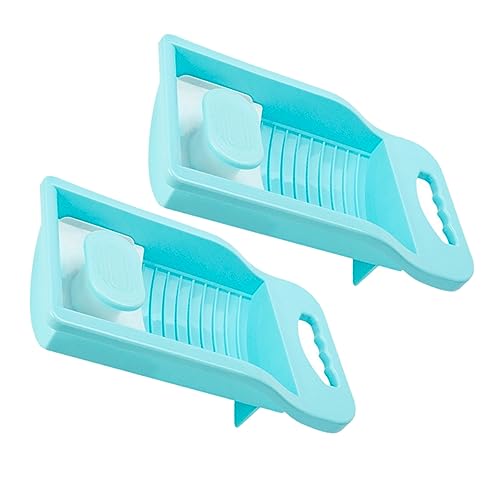FOMIYES 2pcs Laundry Washboard Tool Hand-washed Washboard Practical Handle Sock Washing Board for Small Clothes and Socks at Home