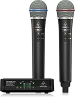 Package of 2 ULM300M wireless handheld microphones and ULM300RD dual-channel receiver High-quality microphone capsHigh-quality microphone capsules for dedicated vocal applicationsules for dedicated vocal applications High-performance dual-chanHigh-pe...