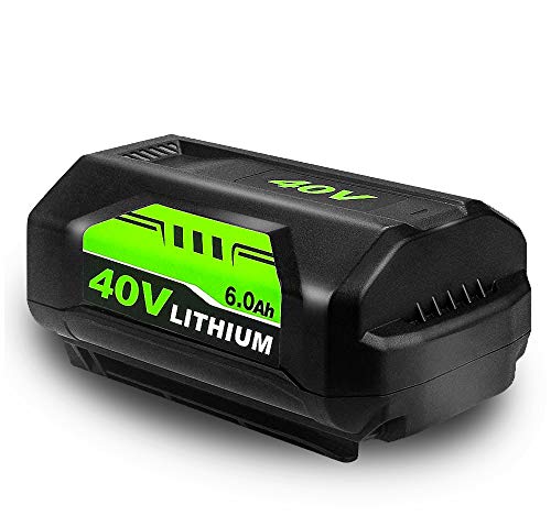 6.0Ah 40 Volt Replacement Battery for Ryobi 40V Battery Lithium Ion OP4026A OP4050A