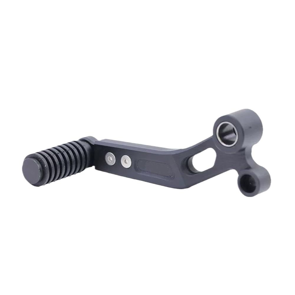 Kzcetcgam Onecolor Motorcycle Folding Gear Shift Lever Adjustable Length Silver Compatible With 250Sr Sr250