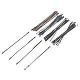 Material: acero al carbono BouBou 48 Piezas 4 Pulgadas 105 Mm Hojas De Sierra De Desplazamiento Fijadas Hoja De Corte De Madera para Sierra De Moto Dremel -