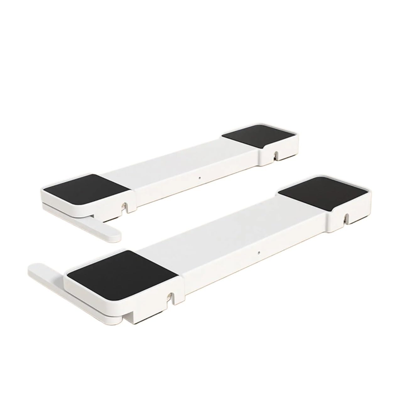 Base Con Ruote Per Elettrodomestici Staffa di supporto antiscivolo for base della lavatrice | For asciugatrici, congelatori, cucine, condizionatori d'aria(White)