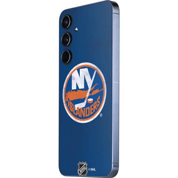 Skinit Decal Phone Skin Compatible with Galaxy A36 5G - Officially Licensed NHL New York Islanders Distressed Design