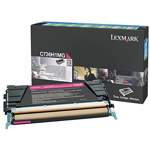Lexmark C736H1MG C736 Programme Toner Cartridge High Yield - Magenta