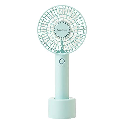 Francfranc 【扇風機】フレ 2WAY ハンディファン ライトブルー 2019年最新版