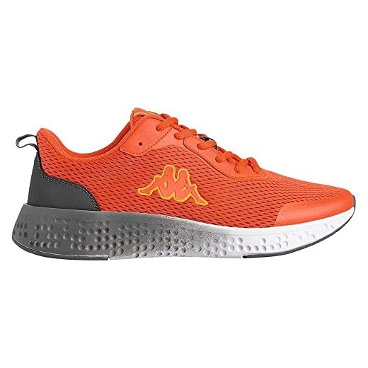 Kappa BERKAT 2, Zapatillas Unisex Adulto, Naranja/Amarillo, 44 EU
