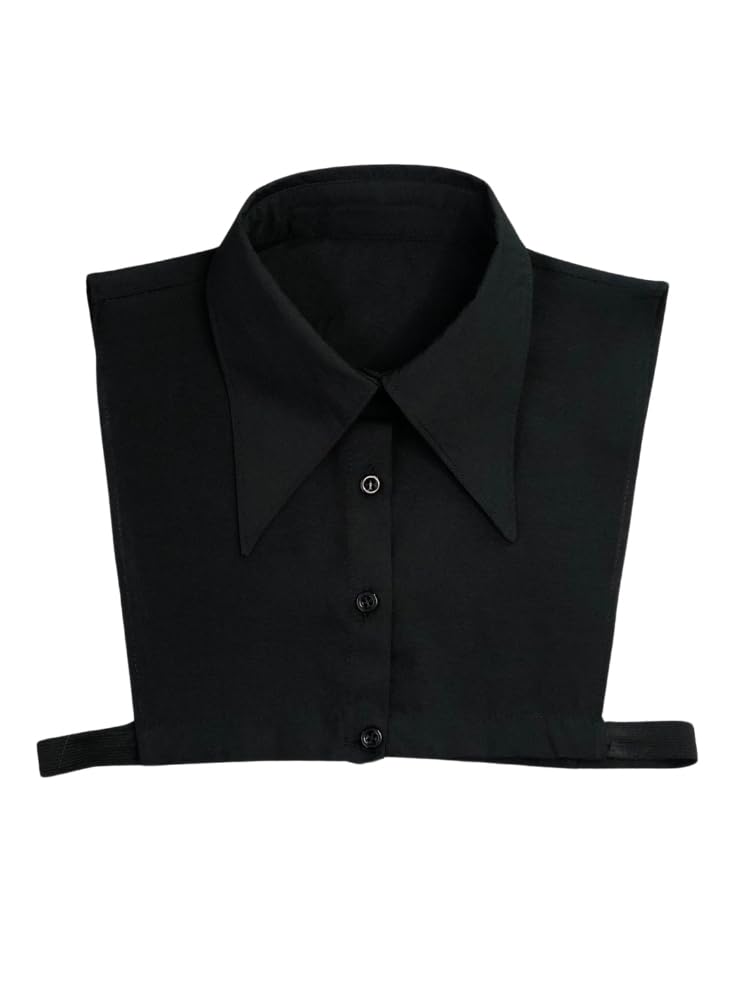 Pointed Detachable Shirt Collar for Women | 100% Cotton, Stylish & Elegant Accessory for Office & Daily Wear
