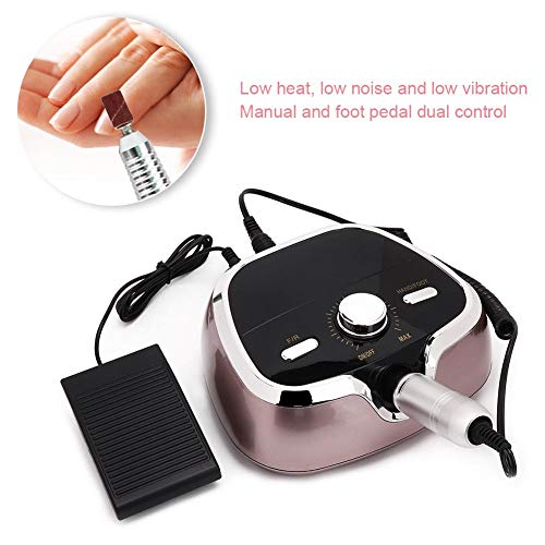 Kit profesional eléctrico para manicura ZJchao con 6 fresas miniatura 2