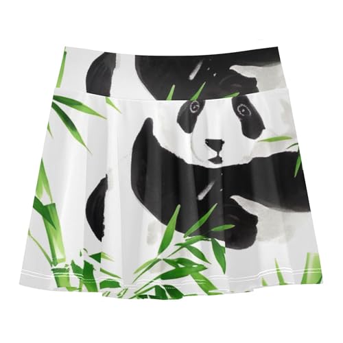 Girls Skorts Athletic Shorts Tennis Skirts for Kids Funny Butterfly Pandas Cute 3t