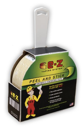 E-Z Taping System 99125 125-Feet x 1.89-Inch Peel and Stick Drywall Finishing Tape, 1-Pack