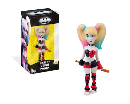 BANDAI - Minix Figura de colección 12cm - DC - Harley Quinn - Coleccionables para Exhibición - Idea de Regalo - Juguetes para Niños Y Adultos - Fans De DC (MN18529) BANDAI - Minix Figura de colección 12cm - DC - Harley Quinn - Coleccionables para Exhibición - Idea de Regalo - Juguetes para Niños Y Adultos - Fans De DC (MN18529)