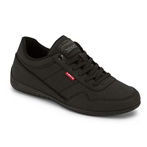 Levi's Mens Rio 3 Ultra HY Athletic Inspired Fashion Sneaker Shoe, Black, 8.5