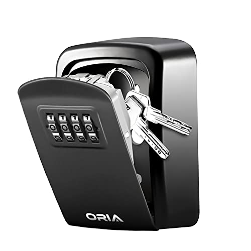 Buy [NEW VERSION] Security Lock Boxes, 4 Digit Combination Key Storage