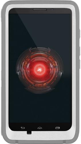 OtterBox Defender Series Case for Motorola DROID MAXX - Retail Packaging - White/Gray