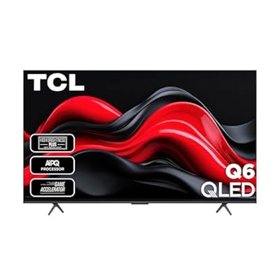 TCL 75-Inch Q65 QLED 4K UHD Smart TV with Google TV (75Q651G, 2024 Model) Dolby Vision, Dolby Atmos, HDR Pro+, Game Accelerator Enhanced Gaming, Voice Remote, Works with Alexa, Streaming Television
