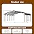 Nuturelly 20x20 FT Metal Carport, Heavy Duty Carport Canopy with Enhanced Base, Outdoor Car Shelter with Galvanized Steel Roof and Frame Garage for Truck, SUV, Boat(Black)