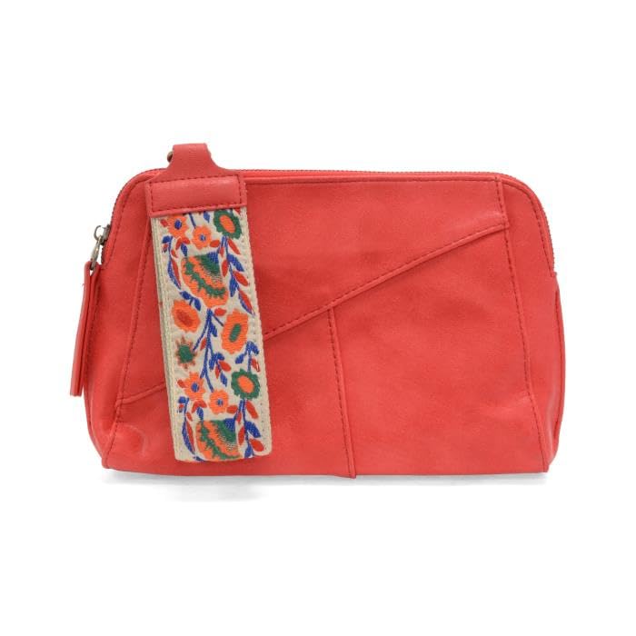 Joy Susan Woven Strap Crossbody: Gigi Wristlet