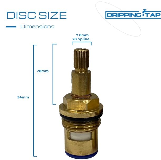 TC70 Mixer Tap Cartridge Replacement for Adobe Franke, Harvey, Lamona, Roux, San Marco, Rangemaster, Teka - Image 3