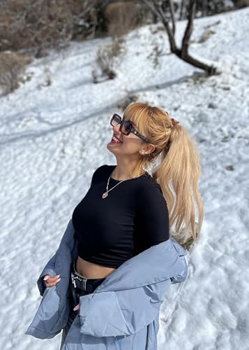 VISOONE Chunky Rectangle Sunglasses Women Men 90’s Vintage Retro Accessories UV400 Protection Narrow Square Shades Harmony3