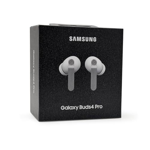 Image of Samsung Galaxy Buds 4 Pro Ai Advanced 2 Way Speakers Wireless Bluetooth 6.1 Noise Cancelling Real-Time Interpreter Redesigned Comfort Fit Version Latino Americana (White SM-R640NZWALTA)