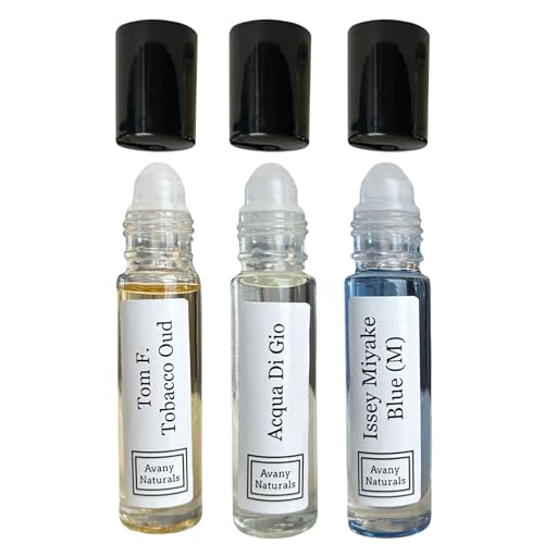 Avany Naturals Travel Size Cologne Man - Roll Cologne Men, Replicant Perfume, Alt Fragrance, Rollerball Body Oil