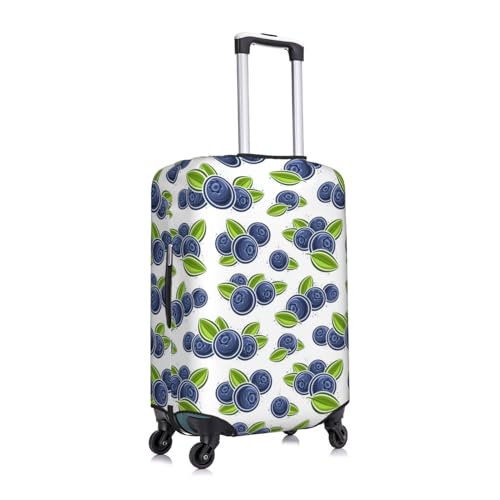 Blueberry Design Cute Luggage Cover Protector Anti-Scratch Washable Fits 18-32 Inch Luggage-Small3