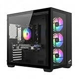 STGsivir PC Gamer Fixe,Ordinateur Gaming,GeForce RTX 2060 Super 8Go GDDR6,Ryzen 5 3400G up to 4.2Ghz,16Go DDR4,1To SSD,WiFi 6,BT5.0,Ventilateur RGB x3,Windows11 Pro